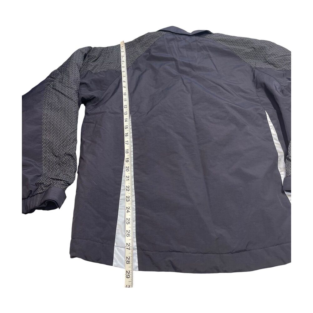 IN Designs Global Jacket Men Large Black 100% Nylon Outdoor Windbreaker Full-Zip - Picture 9 of 9